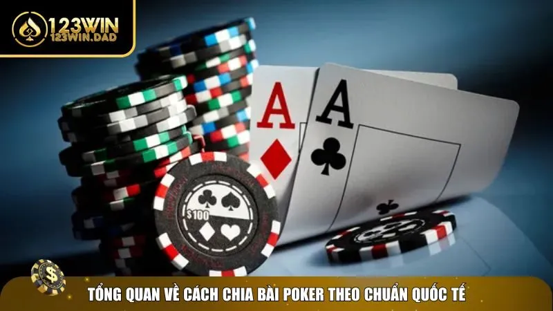 1 cach chia bai poker Tìm hiểu chung về cách chia bài Poker 123win
