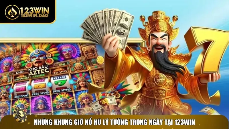 Top 3 khung giờ nổ hũ lý tưởng tại 123win